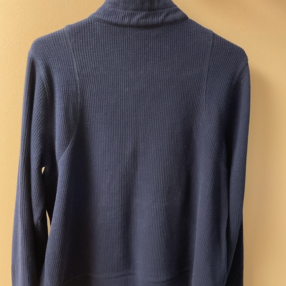 Coldwater Creek Women's Blue Turtleneck Sweater - Picture 2 of 3